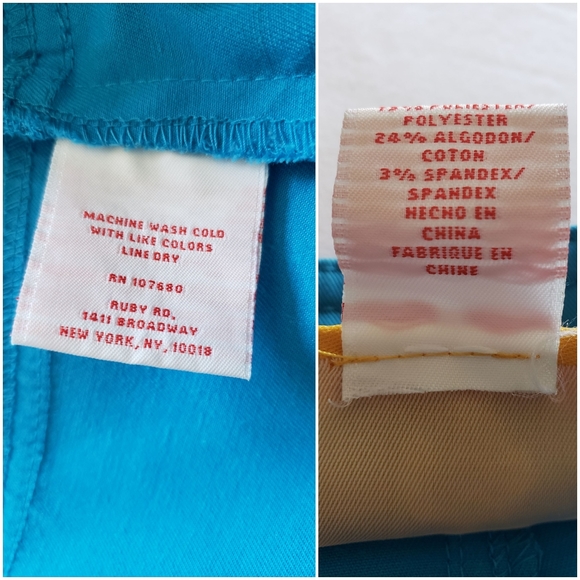 EUC Ruby Rd. Blue Ruffle Jacket Sz 18 - Picture 8 of 8